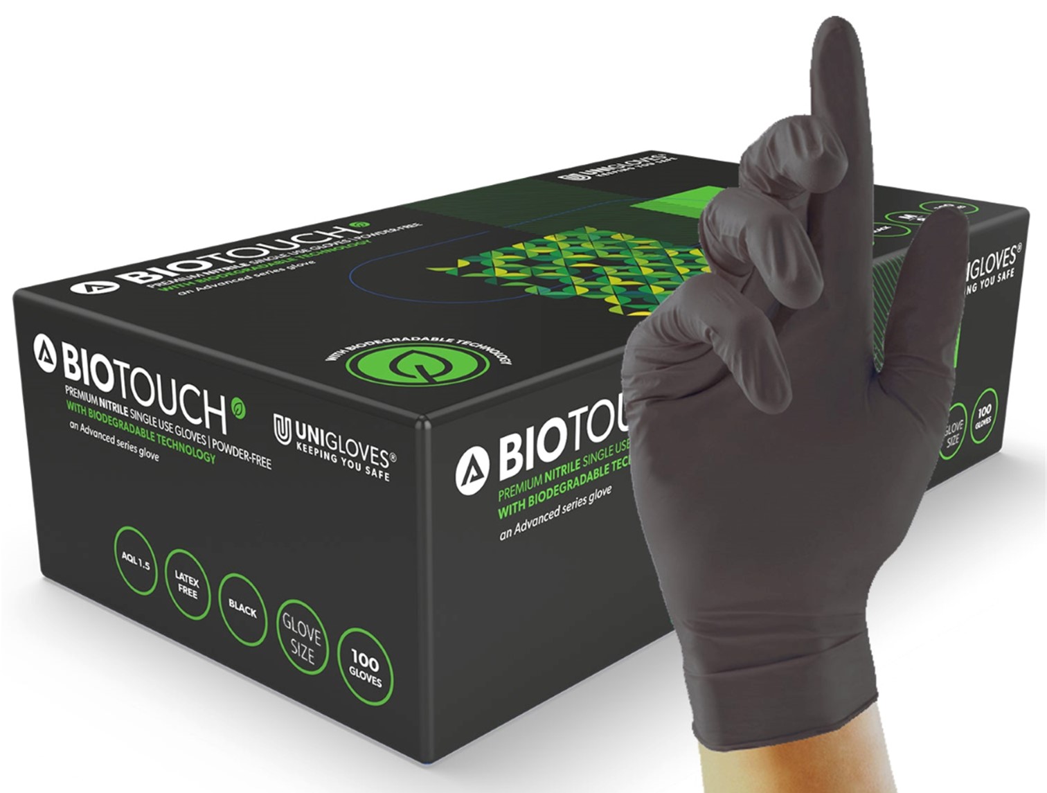 Biodegradable Nitrile Disposable gloves