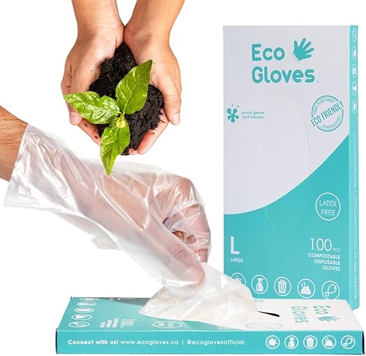 Compostable gloves