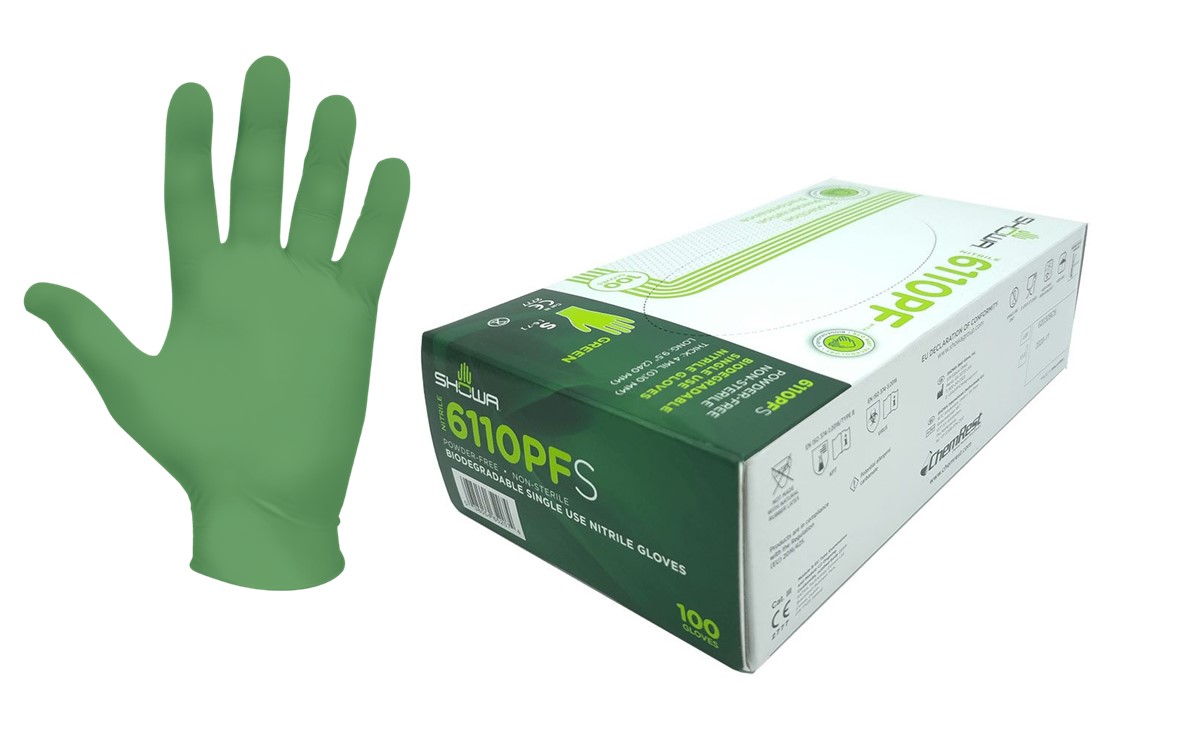 Compostable gloves